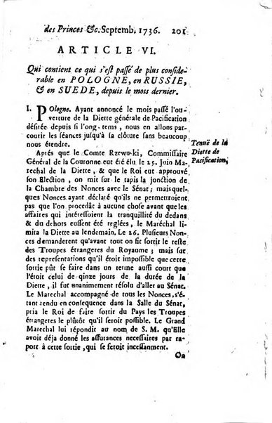 La clef du cabinet des princes de l'Europe ou recueil historique et politique sur les matières du tems