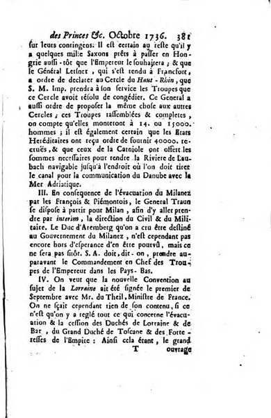 La clef du cabinet des princes de l'Europe ou recueil historique et politique sur les matières du tems