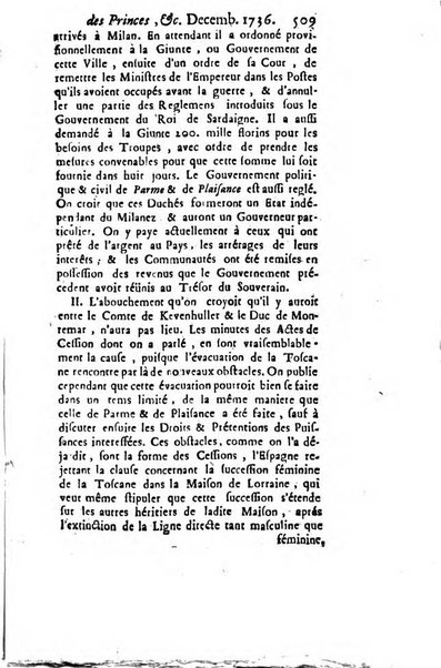 La clef du cabinet des princes de l'Europe ou recueil historique et politique sur les matières du tems