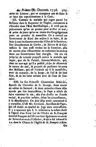 La clef du cabinet des princes de l'Europe ou recueil historique et politique sur les matières du tems