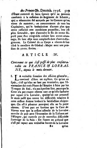 La clef du cabinet des princes de l'Europe ou recueil historique et politique sur les matières du tems