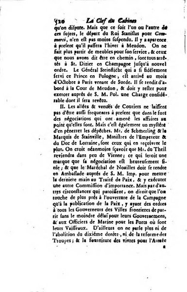 La clef du cabinet des princes de l'Europe ou recueil historique et politique sur les matières du tems