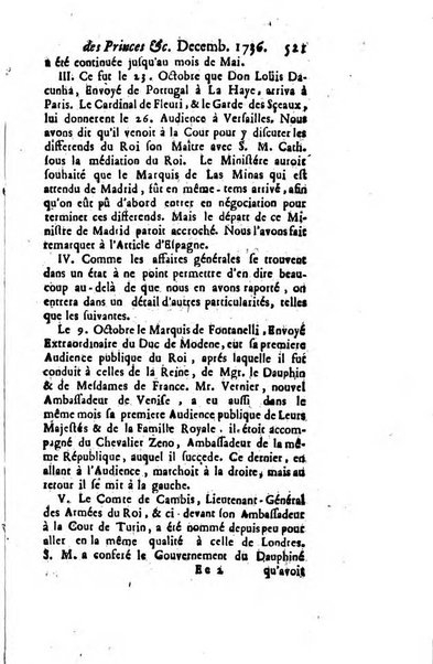 La clef du cabinet des princes de l'Europe ou recueil historique et politique sur les matières du tems