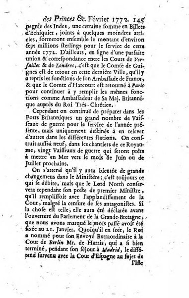 La clef du cabinet des princes de l'Europe ou recueil historique et politique sur les matières du tems