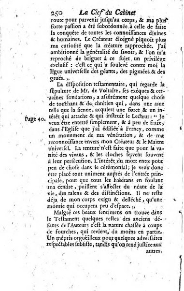 La clef du cabinet des princes de l'Europe ou recueil historique et politique sur les matières du tems