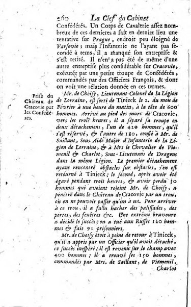 La clef du cabinet des princes de l'Europe ou recueil historique et politique sur les matières du tems