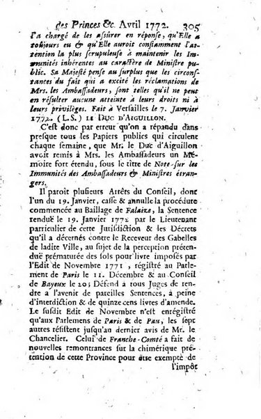 La clef du cabinet des princes de l'Europe ou recueil historique et politique sur les matières du tems