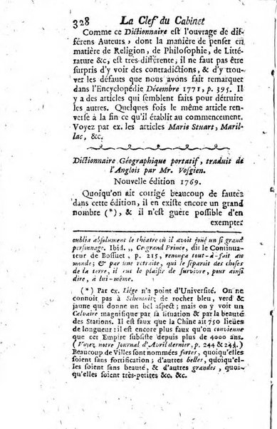 La clef du cabinet des princes de l'Europe ou recueil historique et politique sur les matières du tems