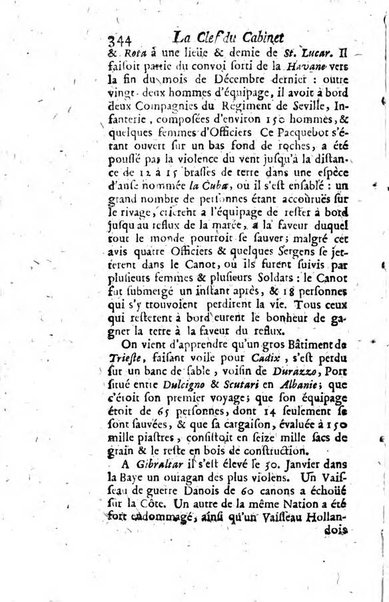 La clef du cabinet des princes de l'Europe ou recueil historique et politique sur les matières du tems