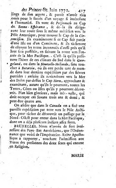 La clef du cabinet des princes de l'Europe ou recueil historique et politique sur les matières du tems