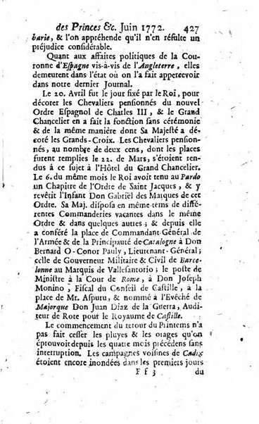 La clef du cabinet des princes de l'Europe ou recueil historique et politique sur les matières du tems