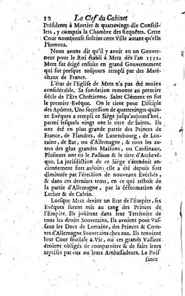 La clef du cabinet des princes de l'Europe ou recueil historique et politique sur les matières du tems