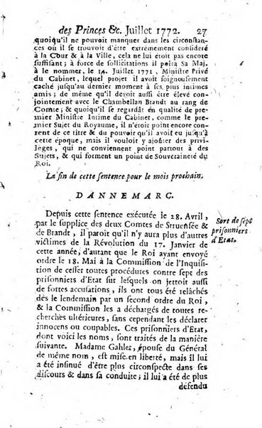 La clef du cabinet des princes de l'Europe ou recueil historique et politique sur les matières du tems