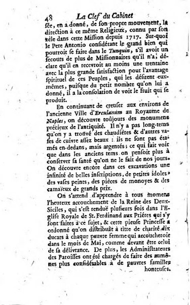 La clef du cabinet des princes de l'Europe ou recueil historique et politique sur les matières du tems