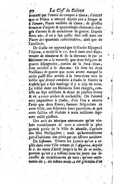 La clef du cabinet des princes de l'Europe ou recueil historique et politique sur les matières du tems