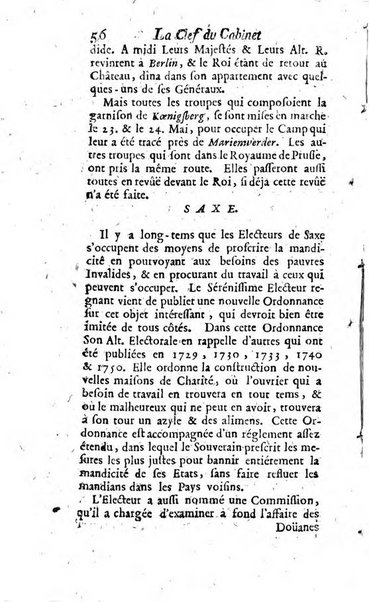 La clef du cabinet des princes de l'Europe ou recueil historique et politique sur les matières du tems