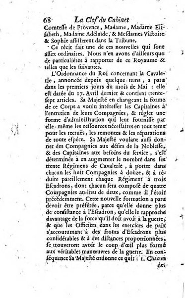 La clef du cabinet des princes de l'Europe ou recueil historique et politique sur les matières du tems