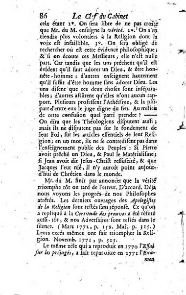 La clef du cabinet des princes de l'Europe ou recueil historique et politique sur les matières du tems