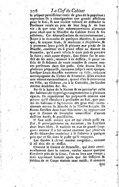 La clef du cabinet des princes de l'Europe ou recueil historique et politique sur les matières du tems