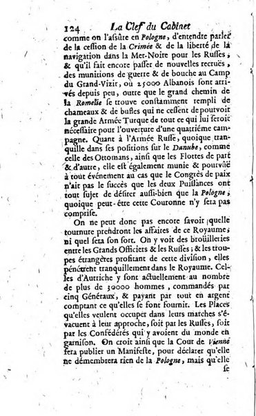 La clef du cabinet des princes de l'Europe ou recueil historique et politique sur les matières du tems