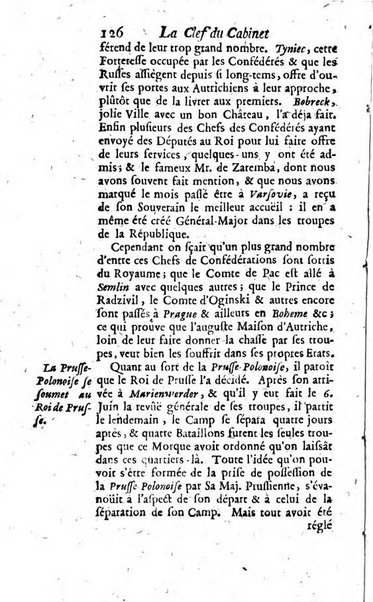 La clef du cabinet des princes de l'Europe ou recueil historique et politique sur les matières du tems