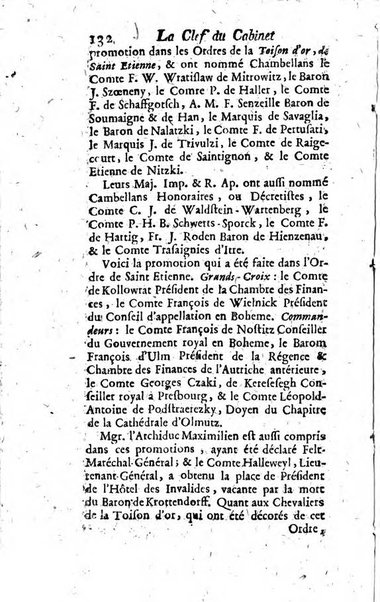 La clef du cabinet des princes de l'Europe ou recueil historique et politique sur les matières du tems