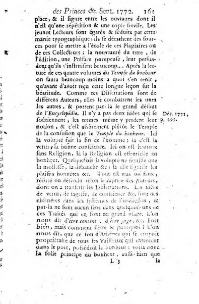 La clef du cabinet des princes de l'Europe ou recueil historique et politique sur les matières du tems