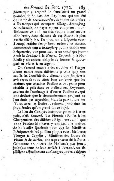 La clef du cabinet des princes de l'Europe ou recueil historique et politique sur les matières du tems