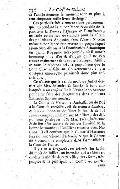 La clef du cabinet des princes de l'Europe ou recueil historique et politique sur les matières du tems