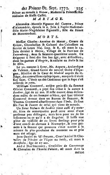 La clef du cabinet des princes de l'Europe ou recueil historique et politique sur les matières du tems