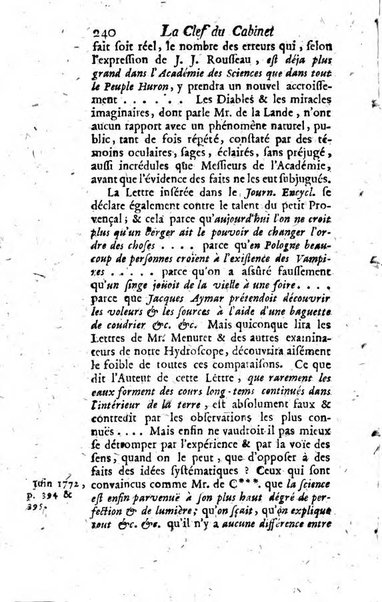 La clef du cabinet des princes de l'Europe ou recueil historique et politique sur les matières du tems