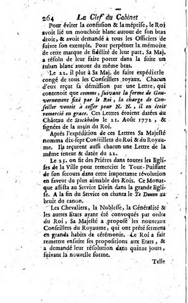 La clef du cabinet des princes de l'Europe ou recueil historique et politique sur les matières du tems