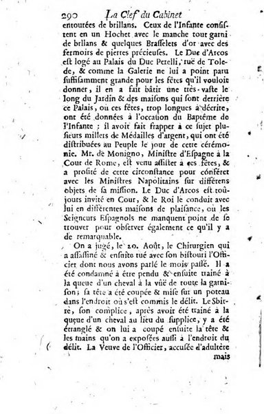 La clef du cabinet des princes de l'Europe ou recueil historique et politique sur les matières du tems