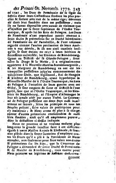 La clef du cabinet des princes de l'Europe ou recueil historique et politique sur les matières du tems