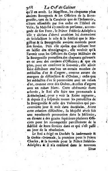 La clef du cabinet des princes de l'Europe ou recueil historique et politique sur les matières du tems