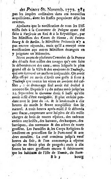 La clef du cabinet des princes de l'Europe ou recueil historique et politique sur les matières du tems