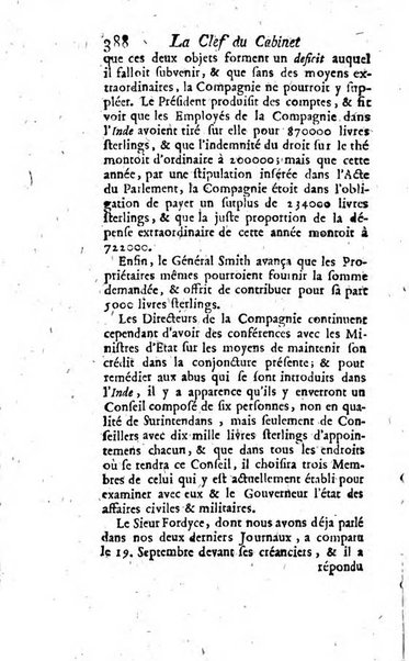 La clef du cabinet des princes de l'Europe ou recueil historique et politique sur les matières du tems