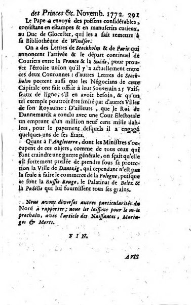 La clef du cabinet des princes de l'Europe ou recueil historique et politique sur les matières du tems