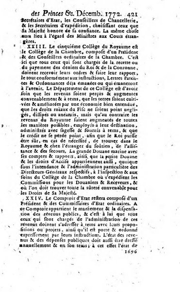 La clef du cabinet des princes de l'Europe ou recueil historique et politique sur les matières du tems