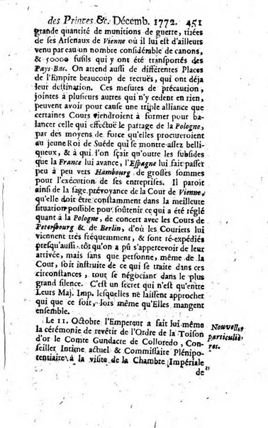 La clef du cabinet des princes de l'Europe ou recueil historique et politique sur les matières du tems