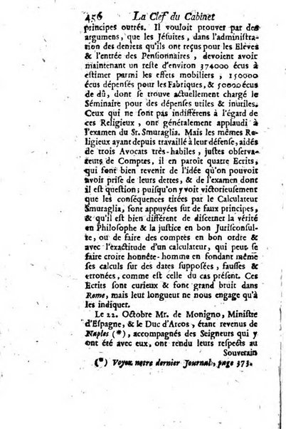 La clef du cabinet des princes de l'Europe ou recueil historique et politique sur les matières du tems