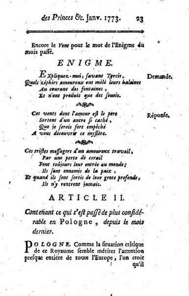 La clef du cabinet des princes de l'Europe ou recueil historique et politique sur les matières du tems