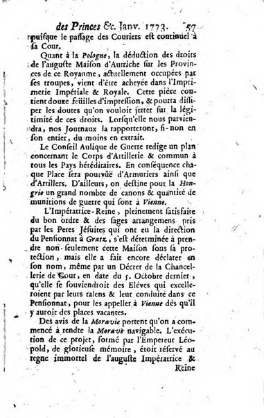 La clef du cabinet des princes de l'Europe ou recueil historique et politique sur les matières du tems