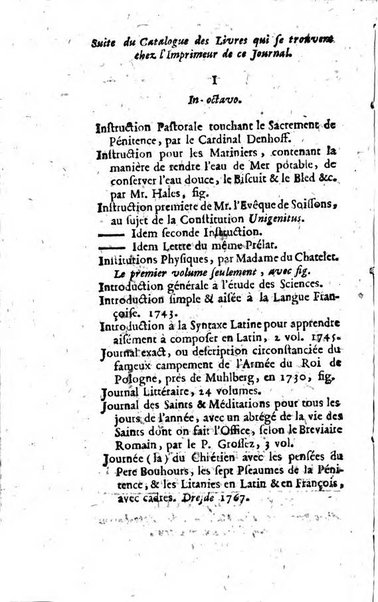 La clef du cabinet des princes de l'Europe ou recueil historique et politique sur les matières du tems