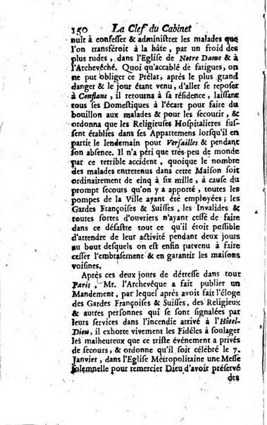 La clef du cabinet des princes de l'Europe ou recueil historique et politique sur les matières du tems