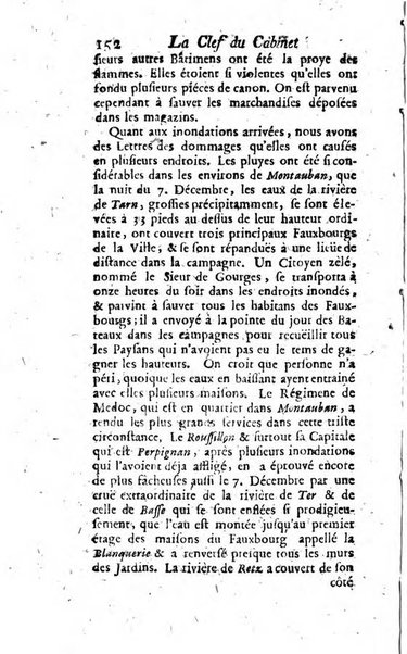 La clef du cabinet des princes de l'Europe ou recueil historique et politique sur les matières du tems