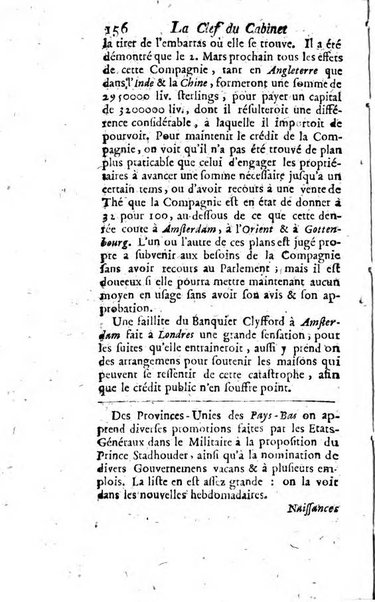 La clef du cabinet des princes de l'Europe ou recueil historique et politique sur les matières du tems