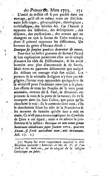 La clef du cabinet des princes de l'Europe ou recueil historique et politique sur les matières du tems