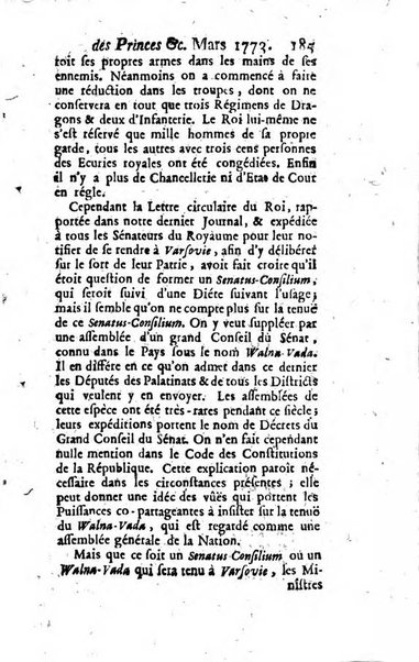 La clef du cabinet des princes de l'Europe ou recueil historique et politique sur les matières du tems