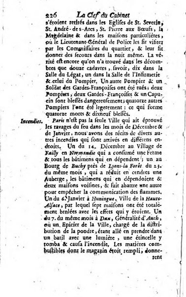 La clef du cabinet des princes de l'Europe ou recueil historique et politique sur les matières du tems